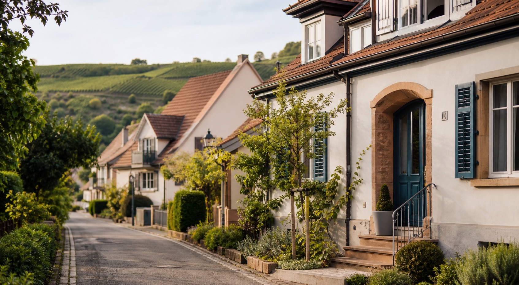 Ruhige Wohnlage in Neustadt an der Weinstraße als Kontext für Immobilienfinanzierung